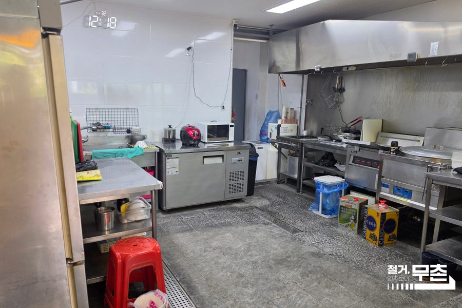 충북 제천시 치킨집 원상복구 철거 시공사진