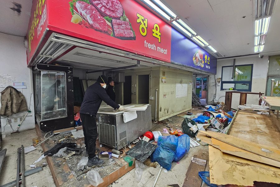 서울 구로구 슈퍼마트 원상복구 철거 시공사진