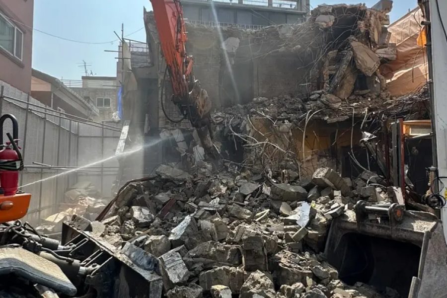 서울 서대문구 건물완파 철거 시공사진