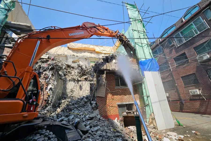 서울 강남구 건물완파 철거 시공사진